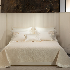 Juego de Cuatro Piezas de Ropa de Cama de Seda y Algodón de Alta Calidad y Precisión de Sunny Textile - Product Image 2