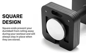 Upgraded New Style Square <strong>Adjustable</strong> <strong>Dumbbell</strong> High Quality Quick Adjustment Detachable 3 All in One <strong>Dumbbell</strong> <strong>Set</strong> - Product Image 3