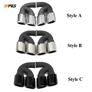 ปลายท่อไอเสียรถยนต์ Sypes สำหรับ2014 2010พอร์ชพริกป่น958-1 <span class=keywords><strong>GTS</strong></span> 304ปลายท่อกลมสเตนเลสสตีล - Product Image 1