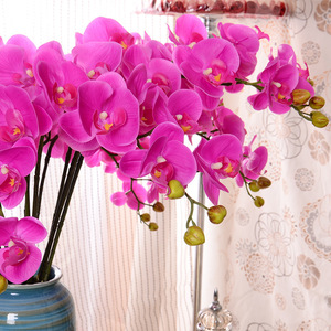 AYOYO OEM Flor Artificial de 9 Cabezas con Aspecto Natural de Phalaenopsis - Product Image 4