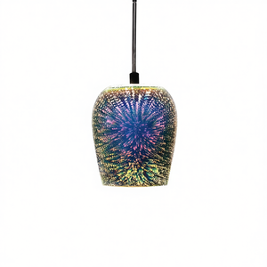 Luminaire suspendu en forme de verre à champagne 3D 1xE27 115mm, lampe de plafond moderne pour décoration intérieure - Product Image 3