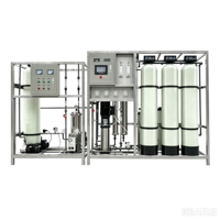 Système de traitement d'eau industriel RO à double étage 10T/H, équipement de purification par osmose inverse bipolaire pour l'alimentation en eau des usines