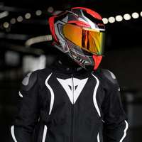 Casque de moto personnalisable en ABS, modulaire, rabattable, intégral, homologué DOT, équipement de sécurité pour la conduite et la course