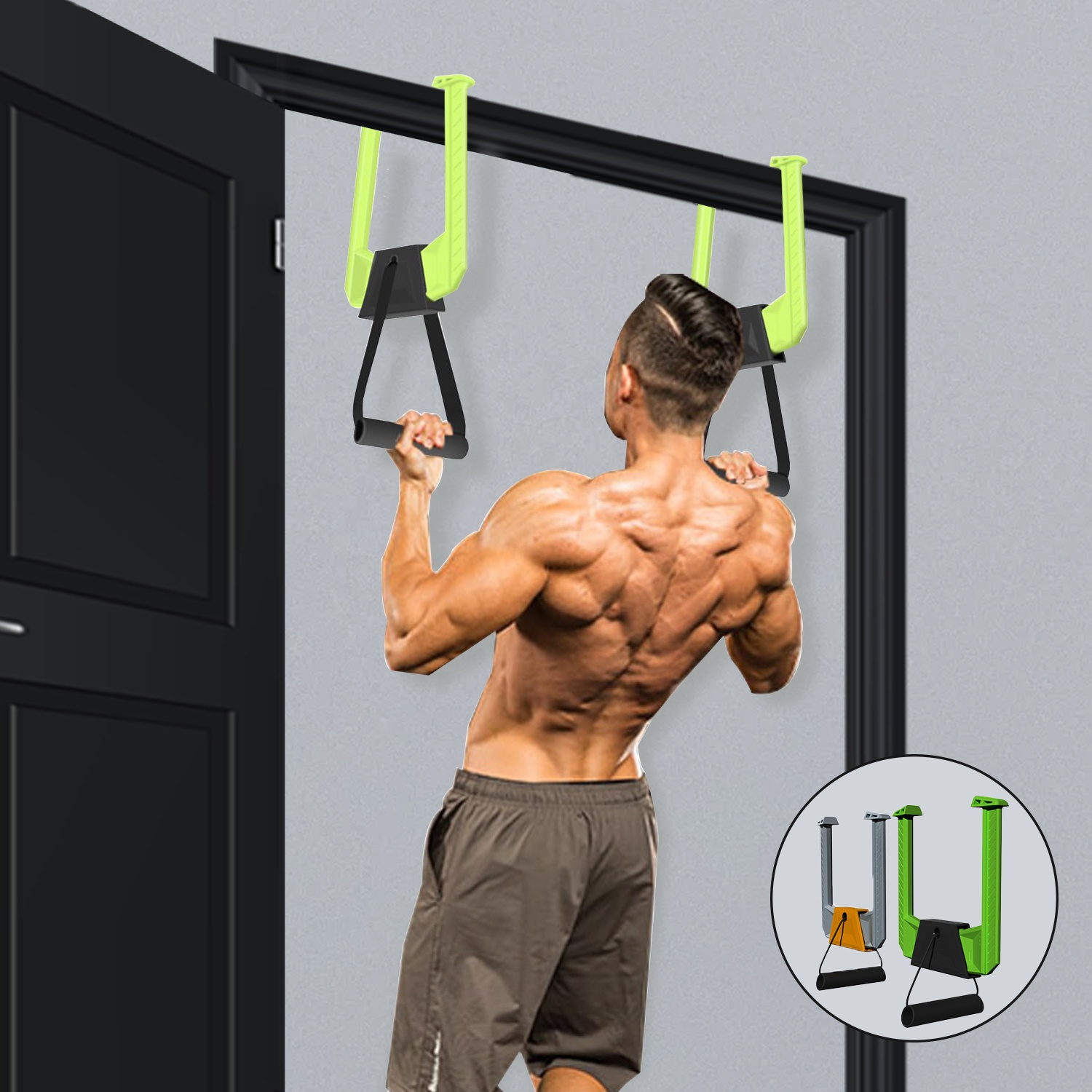 Door Frame Alternative Pull Ups No Bar Pull Up Bar Official For