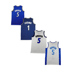 Venta al por Mayor de Camisetas de Baloncesto Americanas Cosidas 2026, Camiseta de Baloncesto con Números 5 Banchero, 1 Hardaway, 22 Wagner - Product Image 3