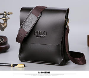 <span class=keywords><strong>Borsa</strong></span> a Tracolla in Pelle PU da Uomo, Stile Casual Business, Design Verticale Trendy per il Commercio Estero - Product Image 5