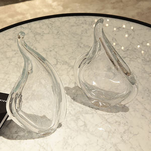 Goutte d'eau naturelle clair cristal moderne cristal objets de décoration pour la maison - Product Image 2