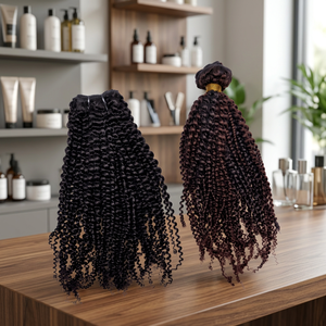 The Tyagi Model 545 Virgin Remy Indian Human Hair 6x6 Lace Front <b>Wig</b> with Machine Double Weft - Product Image 6