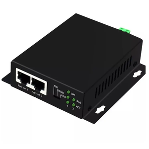 Preço de fábrica Industrial <span class=keywords><strong>Poe</strong></span> Switch Extender <span class=keywords><strong>Injector</strong></span> com Gigibit 3port RJ45 30W Max 250meter Longa Distância - Product Image 1