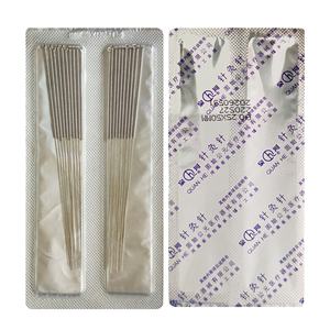 चीन मेडिकल स्टेनलेस स्टील एक्यूपंक्चर सुई 200 बिना ट्यूब के - Product Image 2