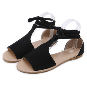 <span class=keywords><strong>2021</strong></span> Cross Border Big ROMAN <span class=keywords><strong>SANDALIAS</strong></span> <span class=keywords><strong>Sandalias</strong></span> planas grandes para mujer - Product Image 3