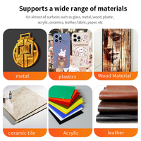 Imprimante UV ZYJJ A3 avec tête d'impression DX7, CMYKW, vernis, imprimante à plat pour coques de téléphone, acrylique, cuir, bricolage, cadeaux, artisanat