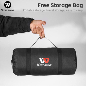 Sac de transport pour vélo WEST BIKING en polyester 600D PU imperméable, grande capacité, pour vélo pliable de 20 pouces - Product Image 3