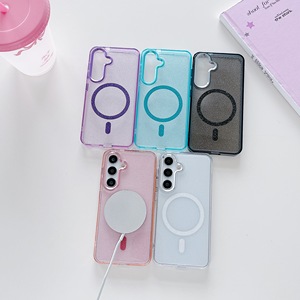 Étui de téléphone magnétique transparent avec paillettes pour <span class=keywords><strong>Samsung</strong></span> Galaxy A56 A55 A54 <span class=keywords><strong>A53</strong></span> A15 A35 A14 A13 <span class=keywords><strong>5G</strong></span>, compatible avec la charge sans fil, <span class=keywords><strong>coque</strong></span> antichoc - Product Image 6