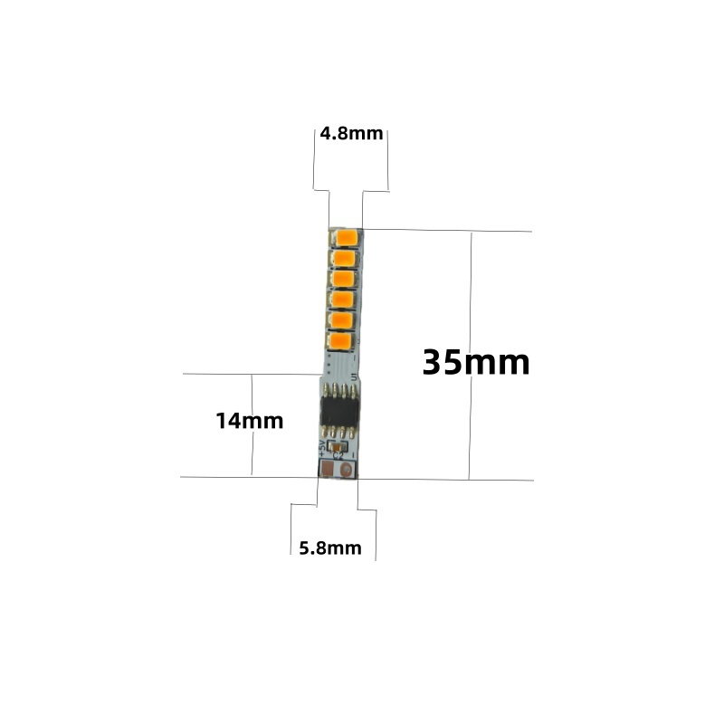 3V 5V Compact 12 Bead Flame
