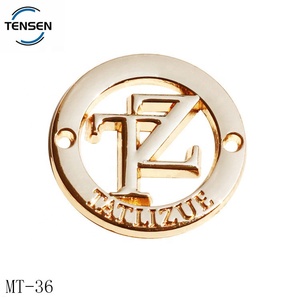 Tốt mạ hợp kim logo kim loại nhãn <span class=keywords><strong>Hollow</strong></span> thương hiệu tên Kim Loại thẻ cho quần áo - Product Image 4