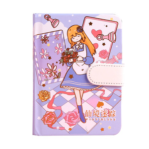 Cute Cartoon Girl Diary Note Book Student Stationery Gift <strong>Journal</strong> Agenda Hardcover Magnetic Notebook - Product Image 1