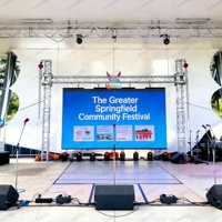 Pantalla LED para Exteriores RAYBO, Paneles LED Impermeables de 500x500mm, Pantalla LED para Publicidad, Pantalla LED para Video Wall