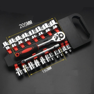 Kit de 12 clés à douilles pour réparation de motos, vélos, voitures, bateaux et outils multifonctions pour vélos - Product Image 3
