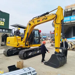 Excavadora de cadenas SE130 de 12,6 toneladas, nueva, directa de fábrica, de alto rendimiento y confiable, para agricultura y construcción de carreteras. - Product Image 2