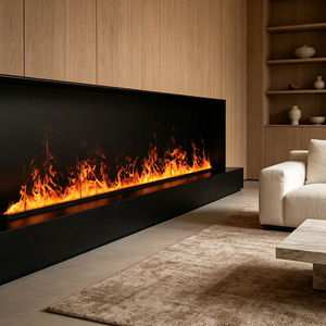 Caminetto Elettrico Inno-Fire da 72 Pollici con Fiamma 3D Decorativa, Effetto Montagna, Regolabile per Più Camere da Letto - Product Image 3