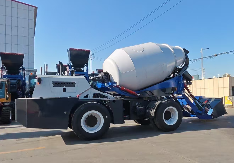 Reliable Self-Loading Concrete Mixer for Small Engineering| Alibaba.com