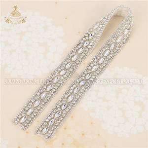 Precios al por mayor venta de fábrica maravilloso hermoso vestido de novia cinturones de ajuste - Product Image 5