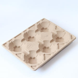 ที่ใส่กระดาษแตงโมแบบใช้แล้วทิ้งถาดเยื่อแบบกดแห้งย่อยสลายได้ - Product Image 4