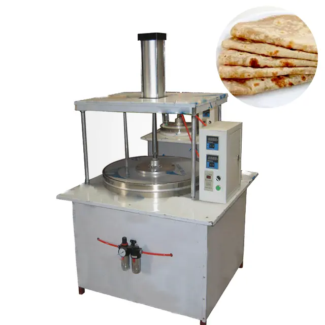 Tortilla commerciale de roti de maïs de farine de crêpière de fabricant de chapati faisant la machine