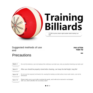 Chuyên Nghiệp Nhựa Hồ Bơi <span class=keywords><strong>Snooker</strong></span> Đào Tạo Bóng 57.2 & 52.5 Mm Chính Xác Điểm Phân Chia Billiard Phụ Kiện - Product Image 2