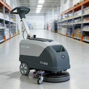 Commercial 24V <b>Floor</b> Scrubber Automatic Industrial Warehouse <b>Cleaning</b> <b>Machine</b> High-Efficiency <b>Cleaning</b> Ideal for Large Industria - Product Image 1
