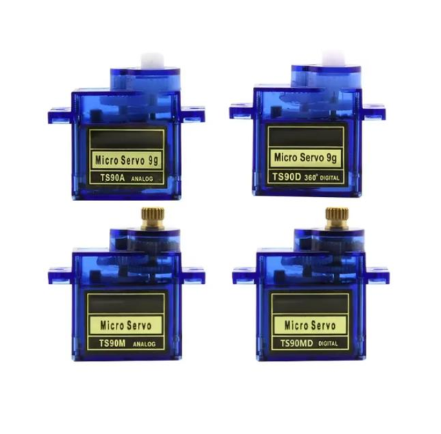 RC TS90A TS90D TS90M TS90MD SG90 9g Micro Metal Gear Digital Analog Servo for RC Airplane Robot DIY Parts