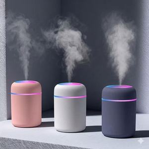 Mini <span class=keywords><strong>Humidificador</strong></span> de Aroma Ultrasónico Portátil y Colorido, de Plástico Ligero, Recargable por USB, <span class=keywords><strong>Ambientador</strong></span> para el Hogar y el Automóvil - Product Image 1