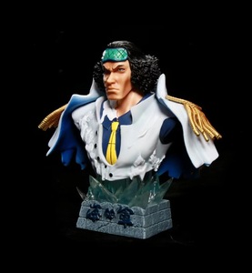 Figurine buste GK Anime Sakazuki <span class=keywords><strong>Borsalino</strong></span> Kuzan, ensemble de 16 cm, modèle en résine, échelle 1:18, statue de collection pour les fans, décoration de la maison, cadeau - Product Image 6