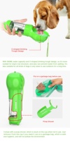 Bouteille d'eau Portable pour chiens, contenant en ABS pour animaux de compagnie, bol de voyage de qualité, 1 pièce, offre spéciale