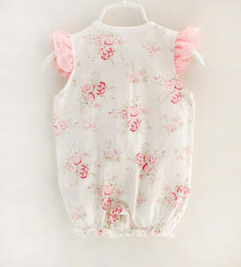 Compra al por Mayor de Ropa para Bebés, Lindos Monos Florales para Bebés Niñas de China - Product Image 4