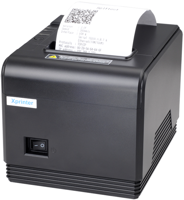 80MM Thermal Receipt Printer Bill Pos Printer Xprinter XP-Q200