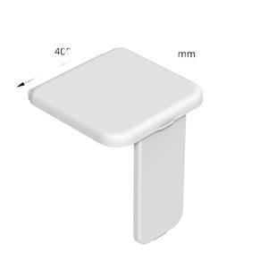 Tabouret de douche pliant 400x425x450mm, siège de bain antidérapant pour personnes âgées, utilisation dans la salle de bain - Product Image 5