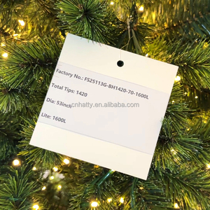 Árbol de Navidad Artificial de Cedro con Luces LED de Alta Calidad, 210 cm, Venta al Por Mayor 2026 - Product Image 3