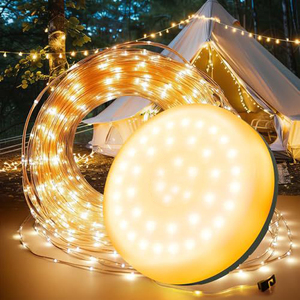 Lanterne de camping portable rechargeable à LED COB, lumière d'urgence magnétique, IP65, longue autonomie, randonnée en plein air, pêche - Product Image 3
