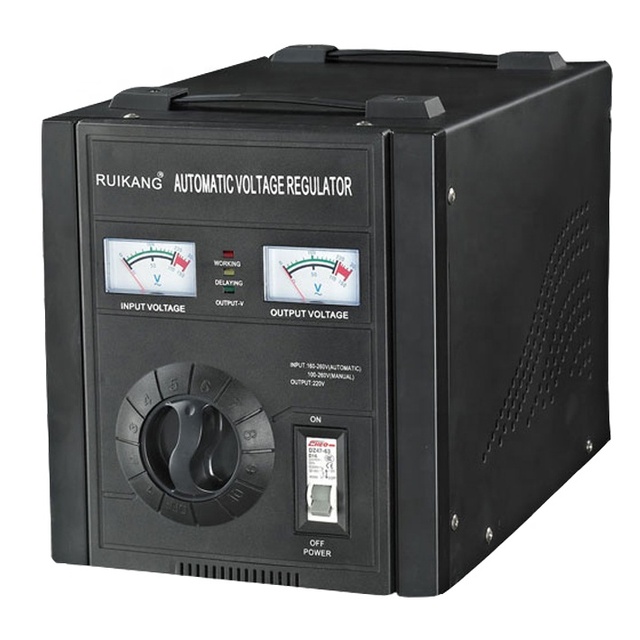 220V Single-Phase Manual Variac 20KW AVR AC Stabilizer Manual Voltage Regulator for Air Conditioner