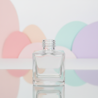 Diffuseur de parfum d'intérieur carré en verre de grande capacité 100 ml pour décoration personnalisée de la maison