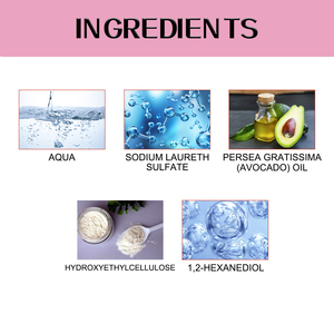 Lo Shampoo per la cura dei capelli Wiieey Avocado idrata per il controllo dell'olio liscio del cuoio capelluto soffice Shampoo delicato a lunga durata - Product Image 5