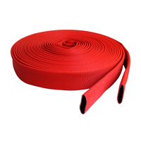 Tuyau d'incendie flexible en caoutchouc double enveloppe SL-EPDM de haute qualité, modèle SL, 400 psi, bleu/rouge, durable, personnalisable, avec raccord NH NST