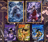Carte de collection Inuyasha de l'anime japonais, carte de jeu rare du personnage Inuyasha, jeu de société A5, jouet, cadeau de festival