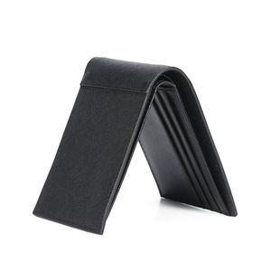 Guangzhou Manufacturer's Custom Saffiano Leather Gift Box Set <b>Men's</b> Short Wallet <b>Purse</b> Keychain Anti-theft with Chain Decoration - Product Image 6