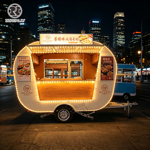 Camion de <span class=keywords><strong>boulangerie</strong></span> certifié CE Europe, remorque de concession en acier inoxydable pour smoothies, chariot alimentaire innovant pour donuts - Product Image 4