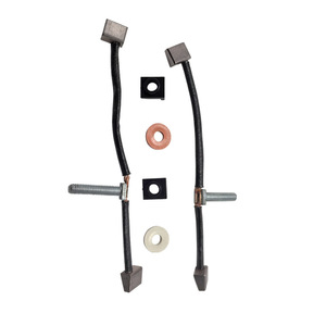 Escobilla de carbón para motor de CC de 80 mm con montaje de brida, imán permanente, 1500 RPM, para cabrestantes eléctricos y motores de bomba - Product Image 1