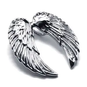 Vintage Antique finishing metal charms of angle wings design for girls teens jewelry waterproof girls jewelry