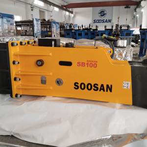 SB100 Hydraulic Breaker 150mm Chisel Diameter Durable Components 25-30 Ton Excavators 1 Year Warranty Engine Shandong - Product Image 1